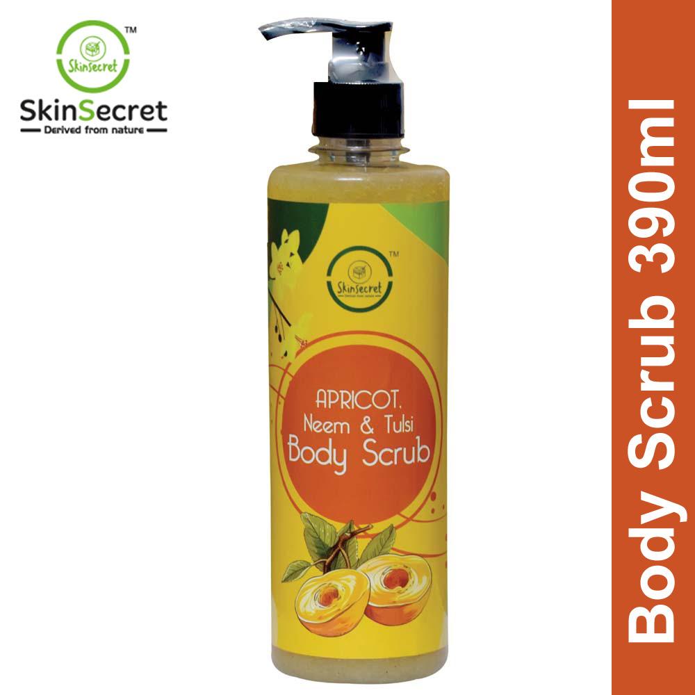 Spark Bliss Skin Secret Body Wash Apricot 390ml - Neem &Tulsi
