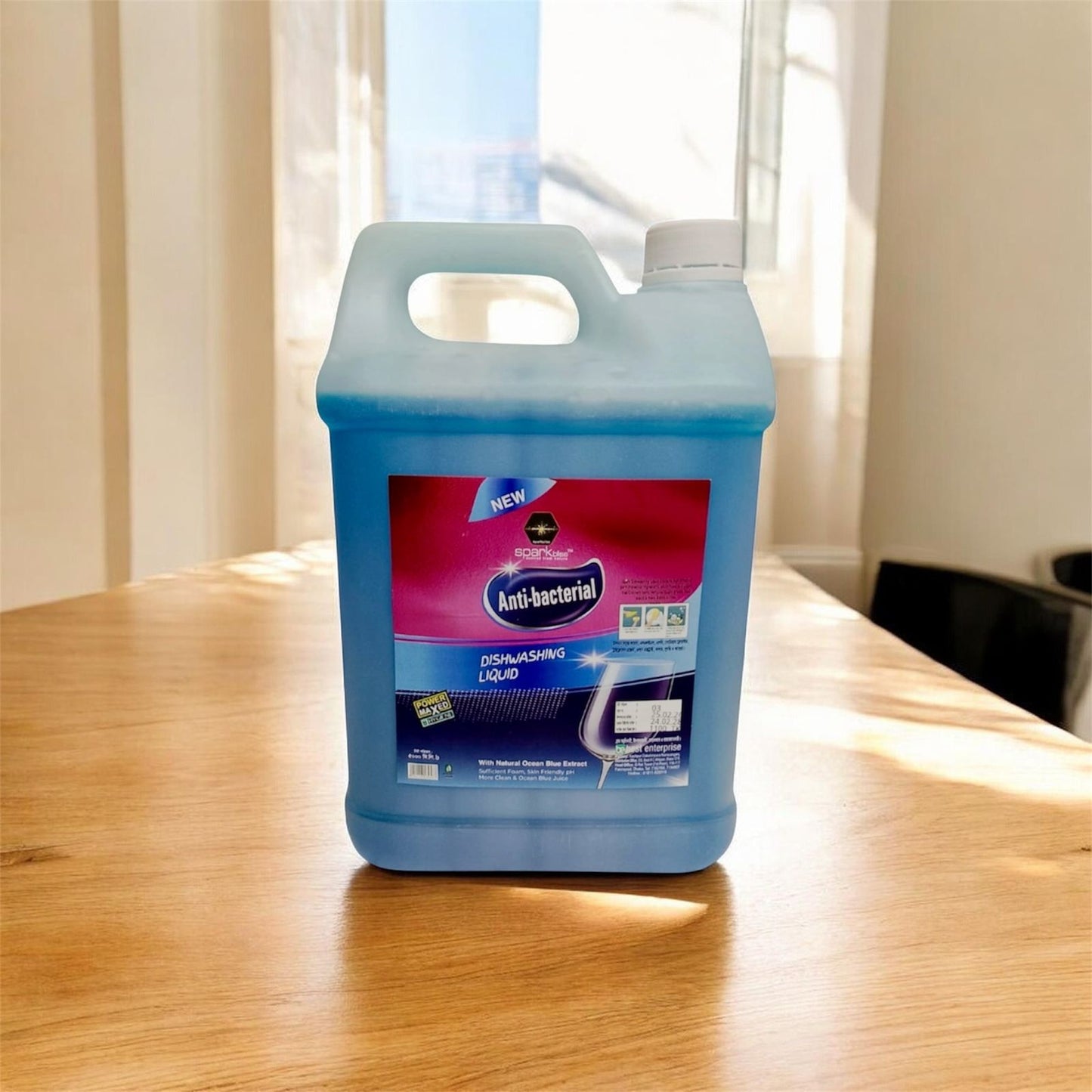 Spark Bliss Liquid Dishwash 5000ml - Antibacterial