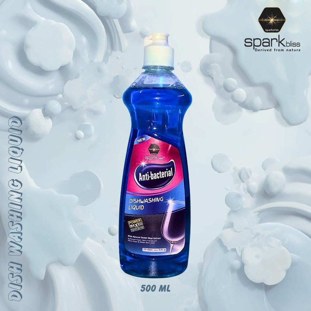 Spark Bliss Liquid Dishwash 500ml - Antibacterial