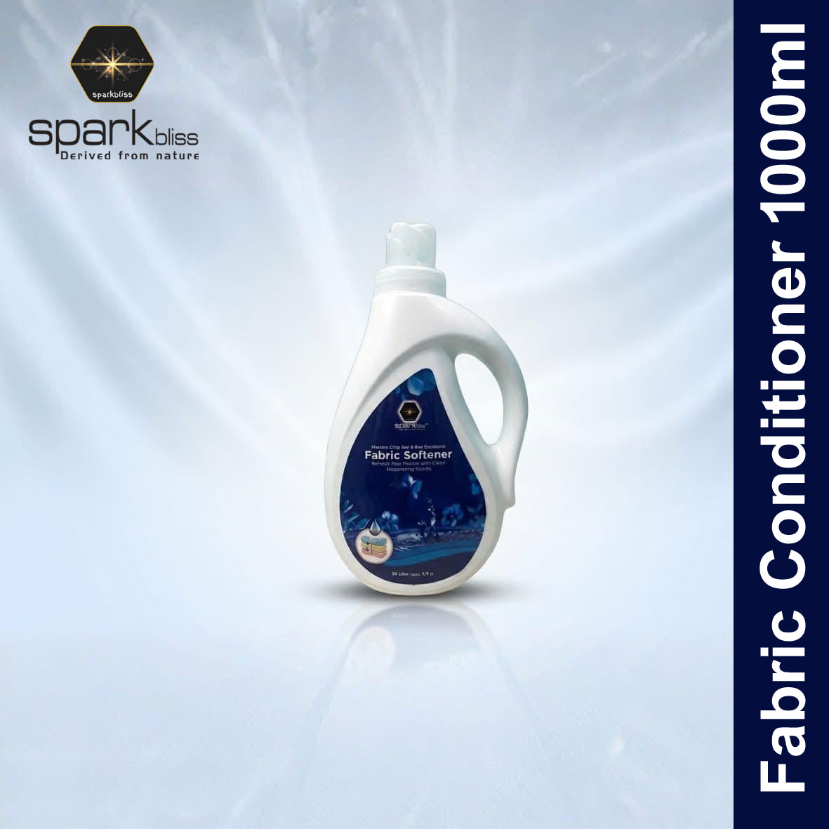 Spark Bliss Liquid Fabric Softener 1000ml - Orchid