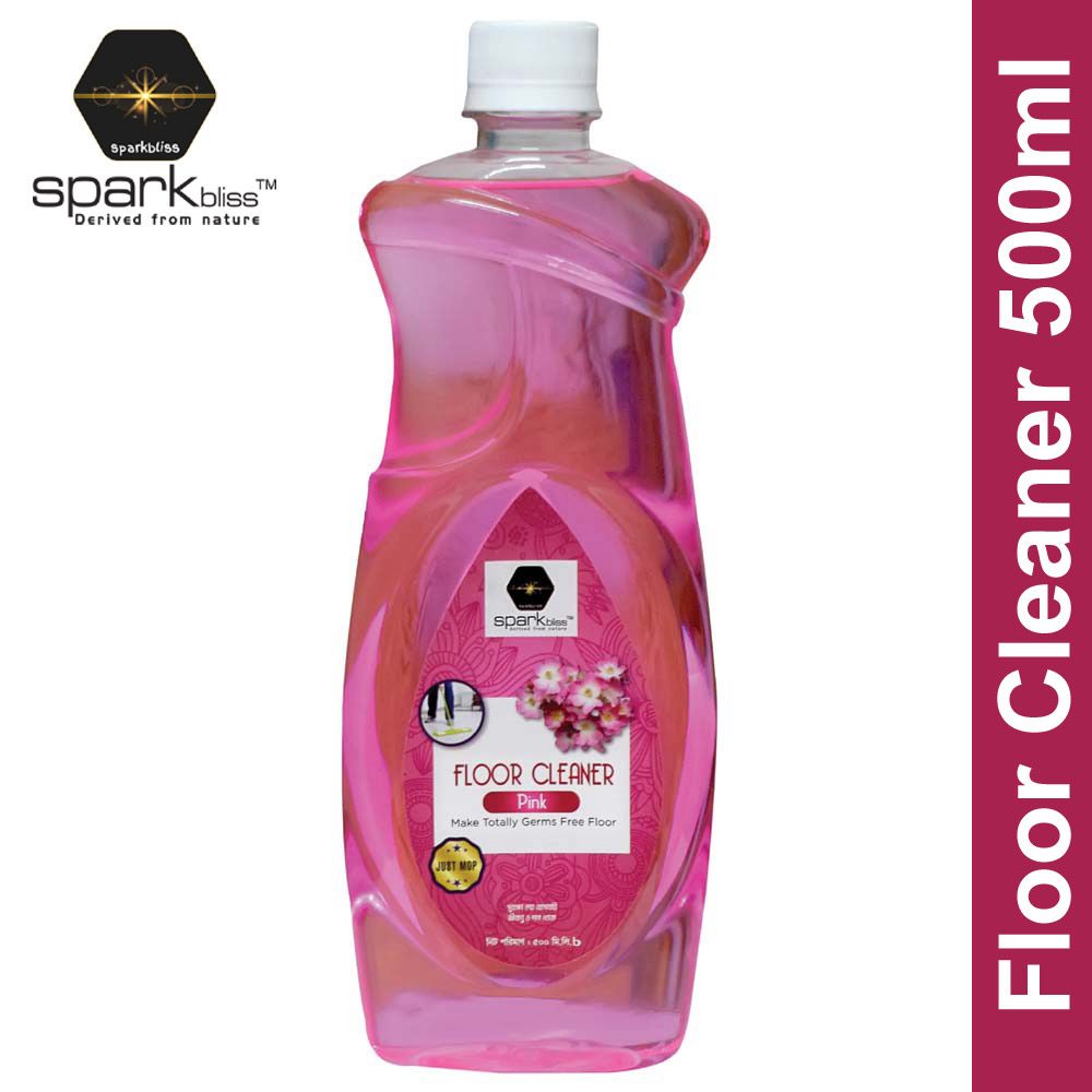 Spark Bliss Liquid Floor Cleaner 500ml - Pink