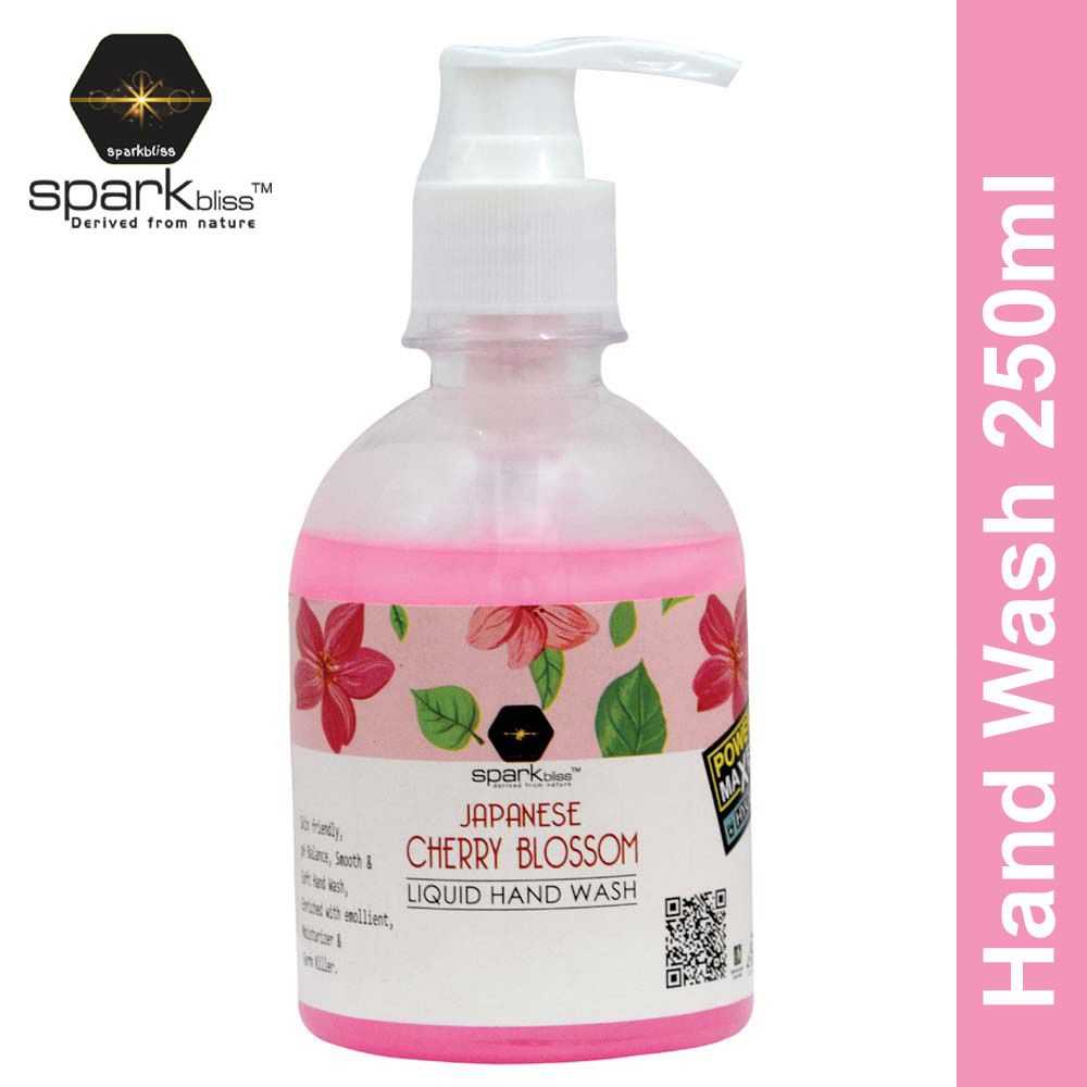 Spark Bliss Liquid Hand Wash 250ml - Cherry