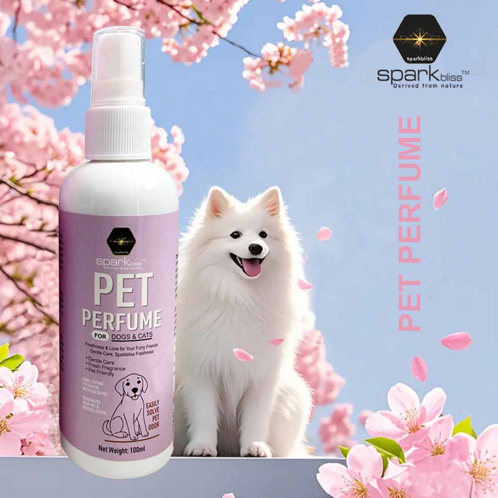 Spark Bliss Pet Perfume 100ml - Pink