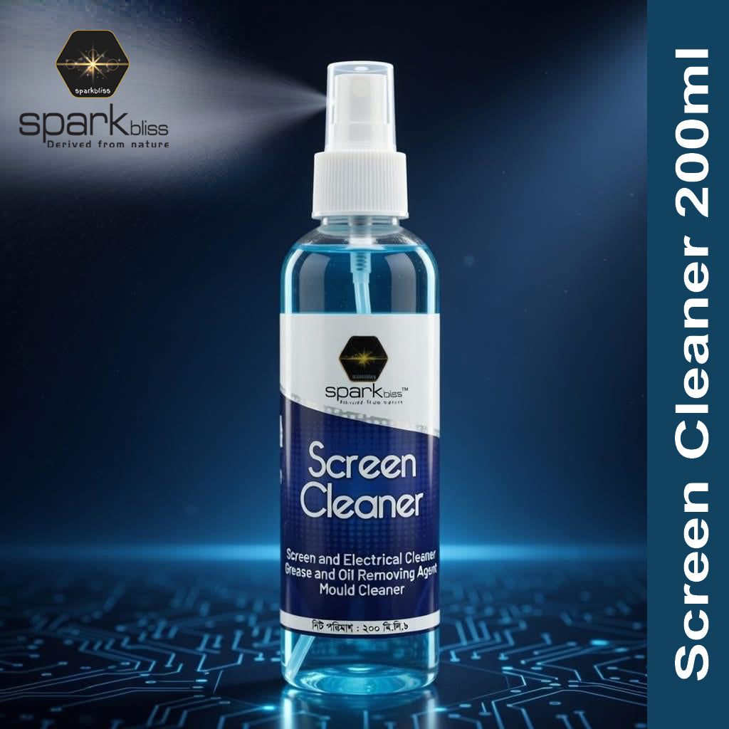 Spark Bliss Screen Cleaner 200ml - Blue