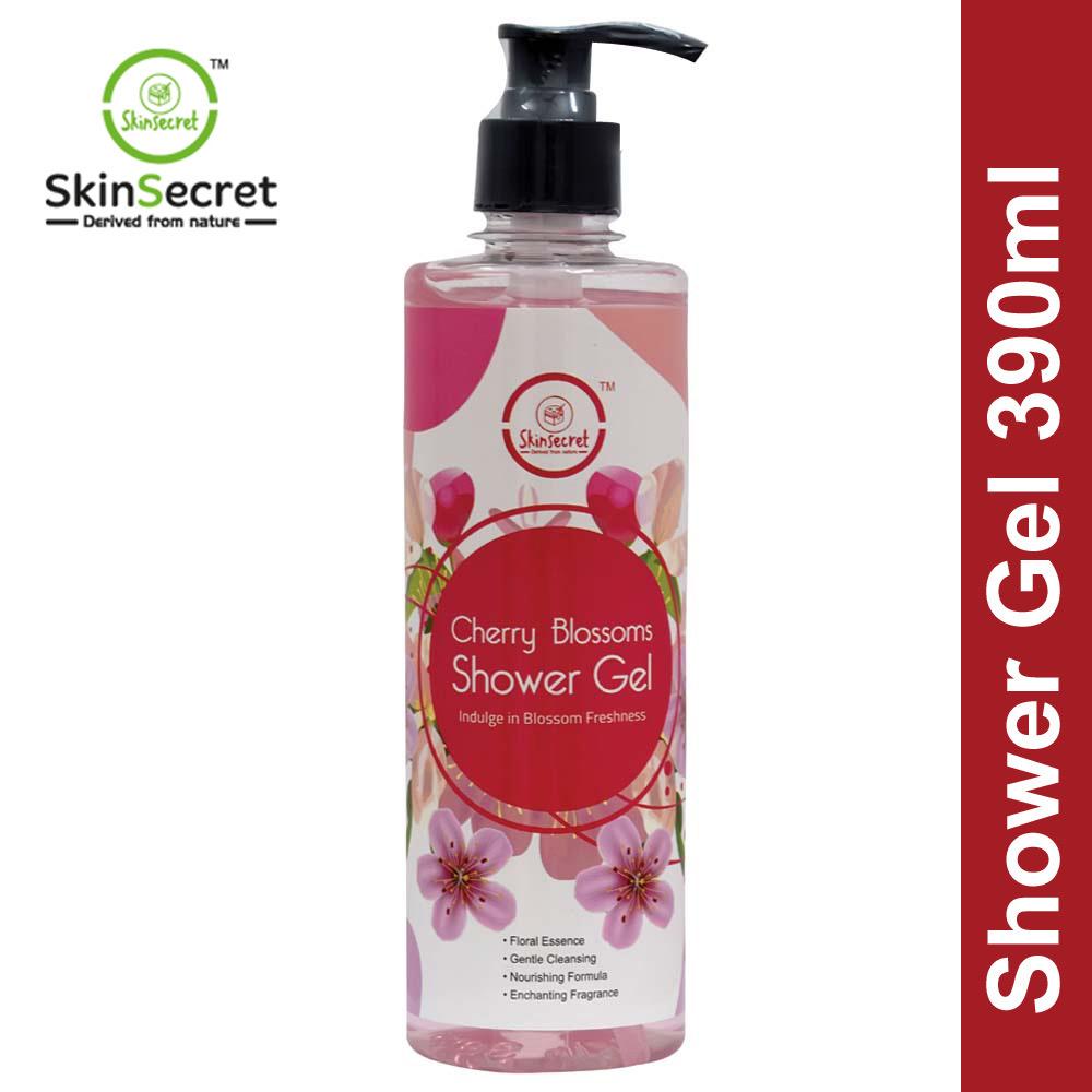 Spark Bliss Skin Secret Shower Gel 390ml - Cherry Blossome