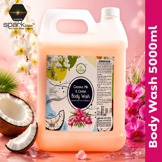 Spark Bliss Skin Secret Shower Gel  5000ml - Coconut Milk
