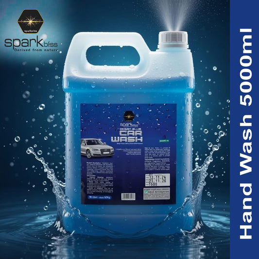 Spark Bliss Car Bike Fome Wash 5000ml - Blue