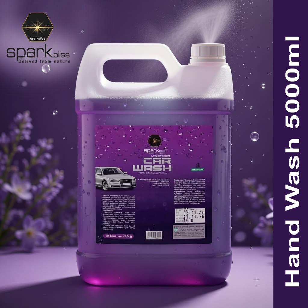 Spark Bliss Car Bike Fome Wash 5000ml - Lavender