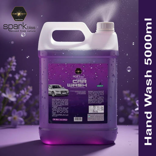 Spark Bliss Car Bike Fome Wash 5000ml - Lavender