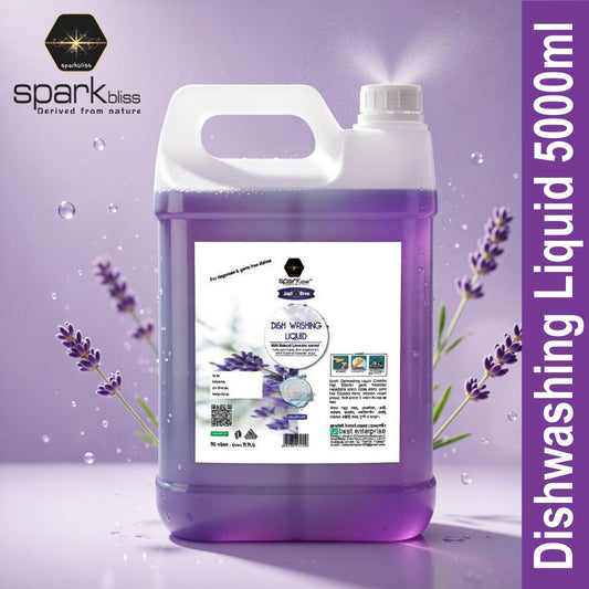 Spark Bliss Liquid Dishwash 5000ml - Lavender