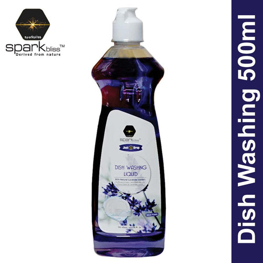 Spark Bliss Liquid Dishwash 500ml - Lavender