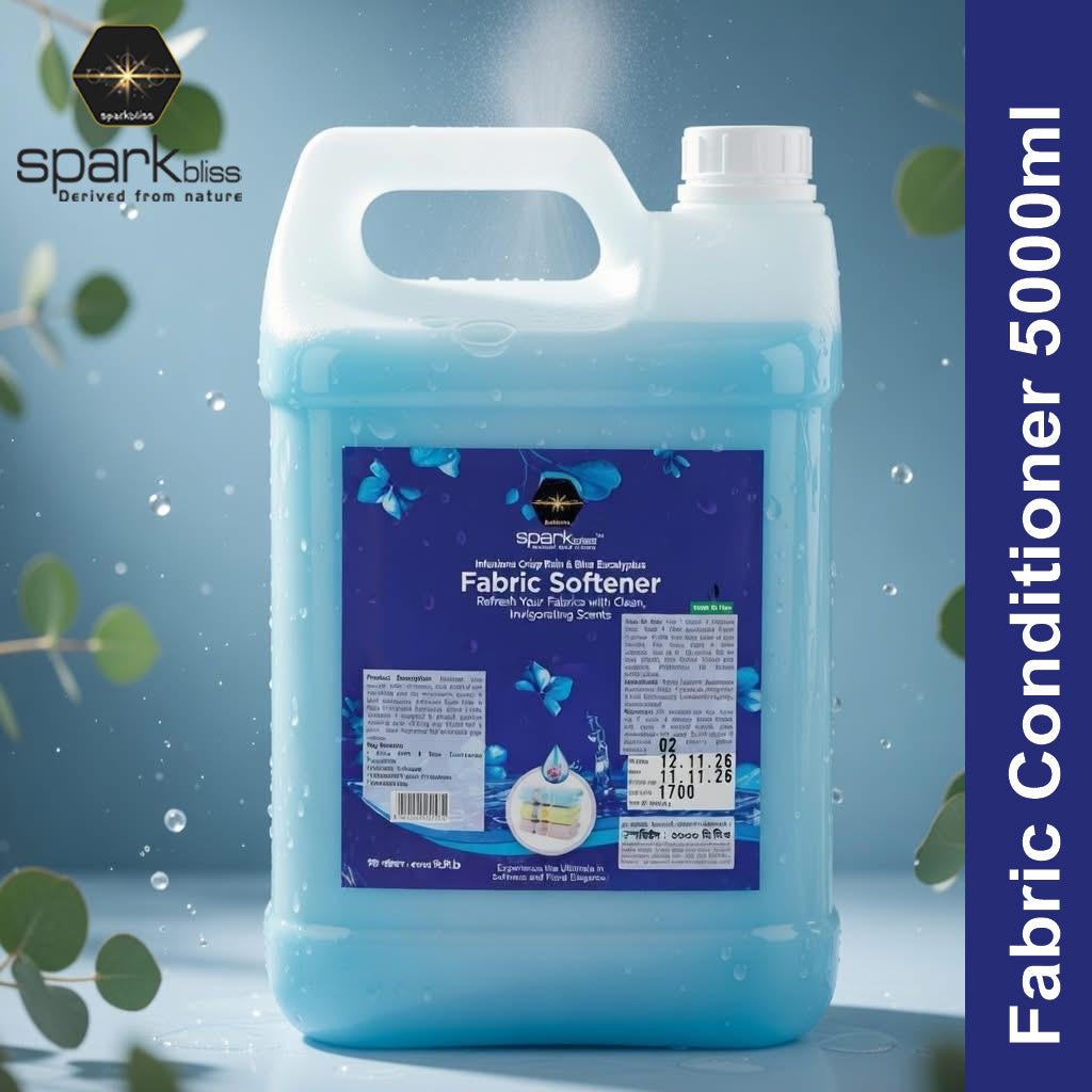 Spark Bliss Liquid Fabric Softener 5000ml - Blue