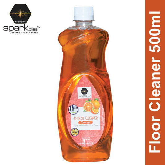 Spark Bliss Liquid Floor Cleaner 500ml - Orange
