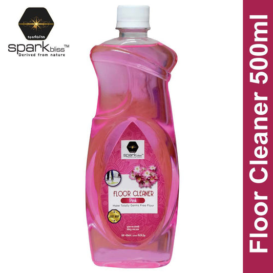 Spark Bliss Liquid Floor Cleaner 500ml - Pink