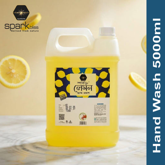 Spark Bliss Liquid Hand Wash 5000ml - Lemon Yellow