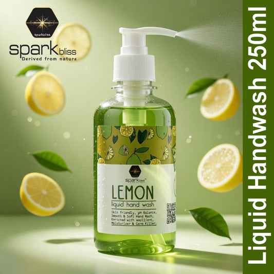 Spark Bliss Liquid Hand Wash 250ml - Green Lemon