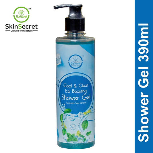 Spark Bliss Skin Secret Shower Gel  390ml - Cool & Clear