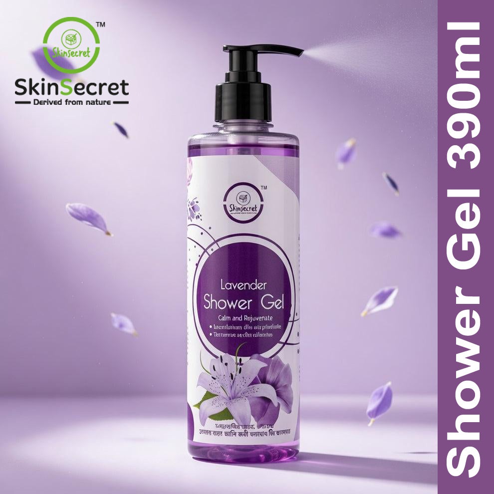 Spark Bliss Skin Secret Shower Gel  390ml - Lavender