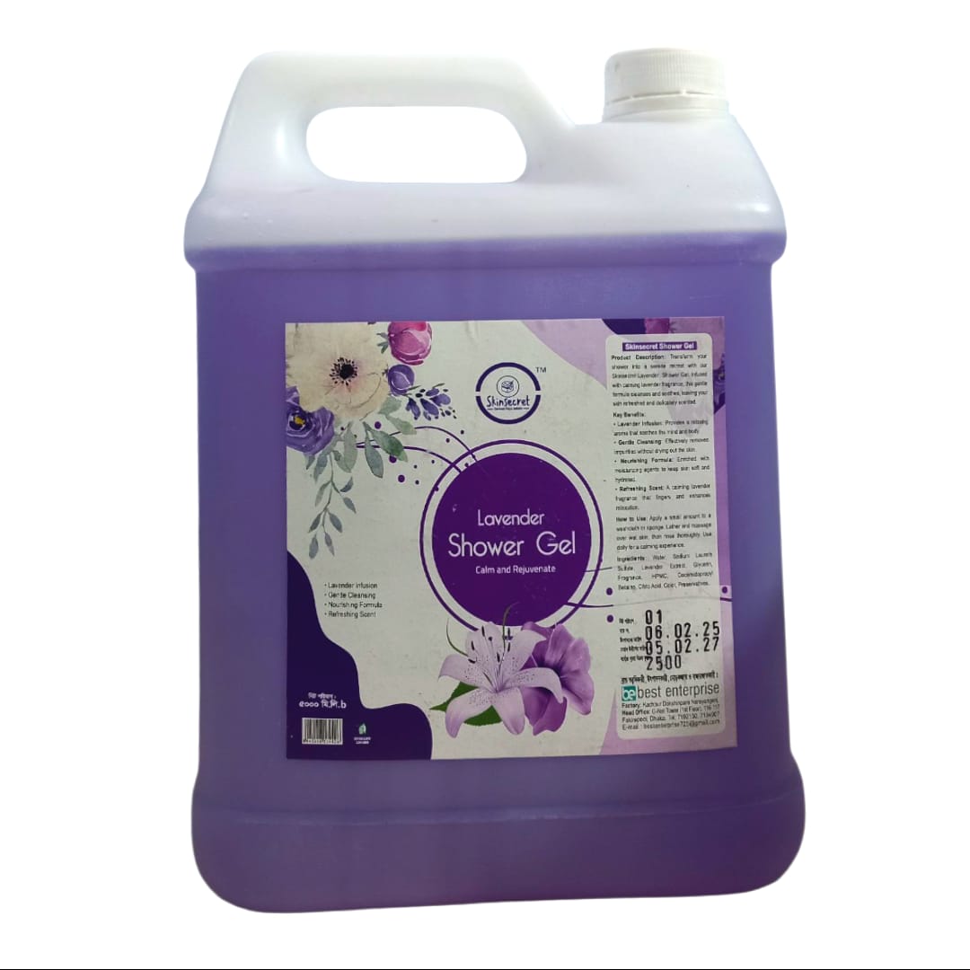 Spark Bliss Skin Secret Shower Gel  5000ml - Lavender