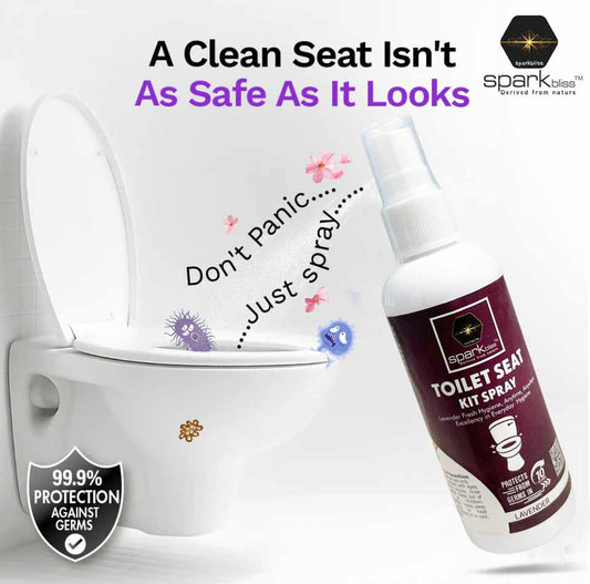 Spark Bliss Toilet Seat Kit Spray 100ml - Lavender